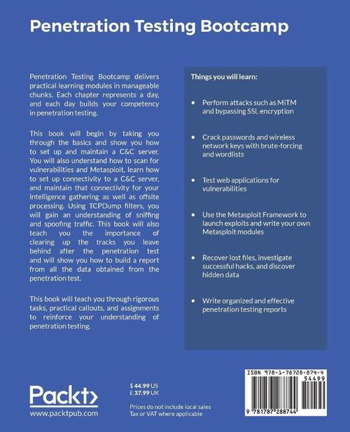 Penetration Testing Bootcamp