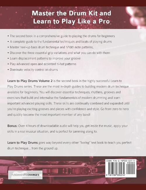 Learn to Play Drums Volume 2