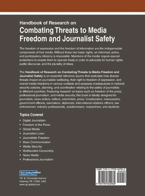 Combating Threats to Media Freedom and Journalist Safety