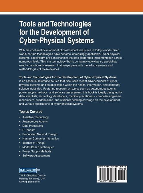 Tools and Technologies for the Development of Cyber-Physical Systems