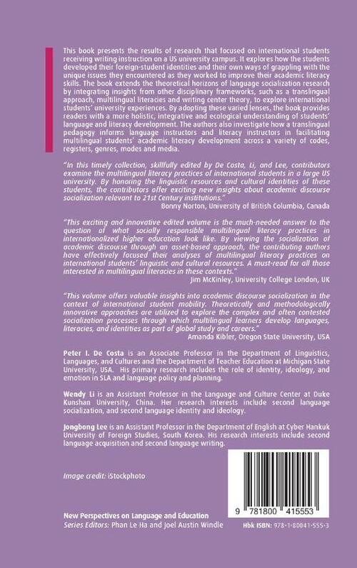 International Students' Multilingual Literacy Practices