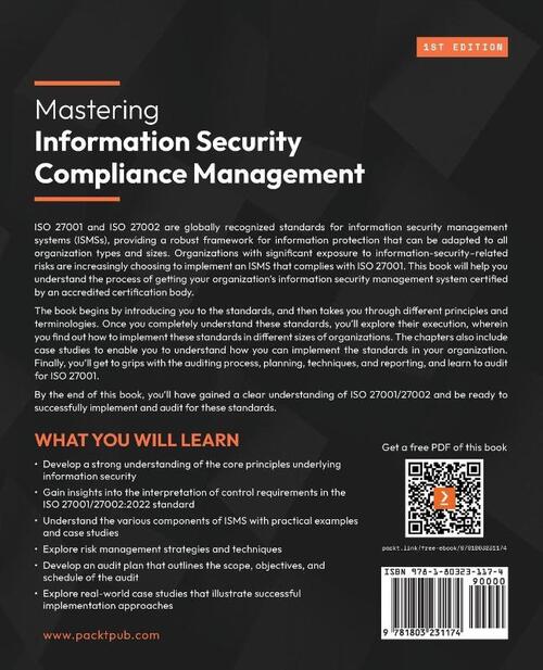 Mastering Information Security Compliance Management