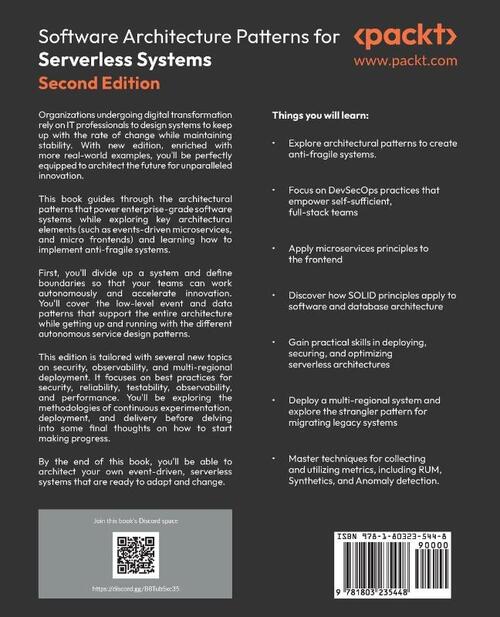 Software Architecture Patterns for Serverless Systems - Second Edition ...