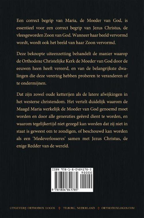 De Orthodoxe Verering van Maria ‘De Theotokos’