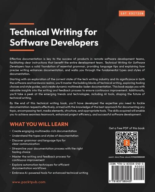 Technical Writing for Software Developers