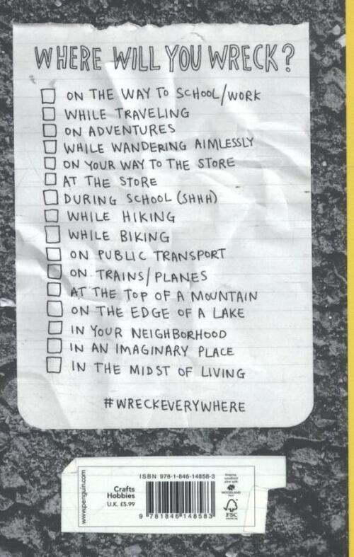 Wreck This Journal Everywhere