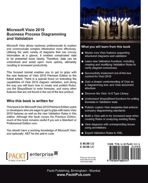 Microsoft Visio 2010 Business Process Diagramming and Validation