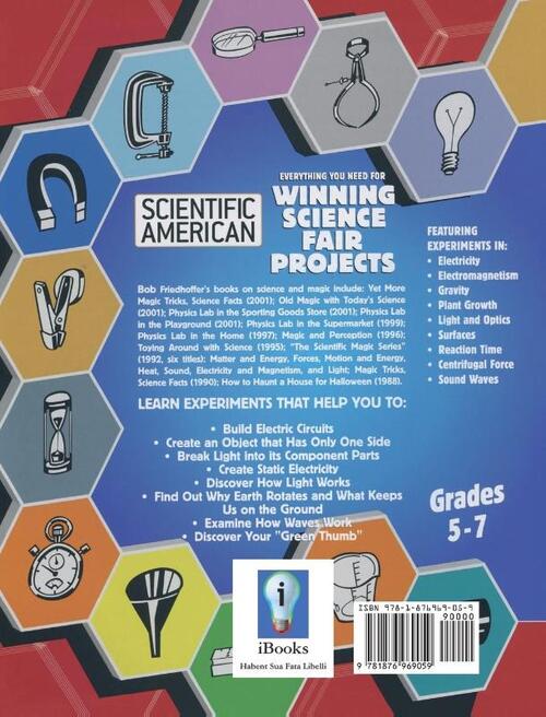 Scientific American, Winning Science Fair Projects, Grades 5-7 (LIB)