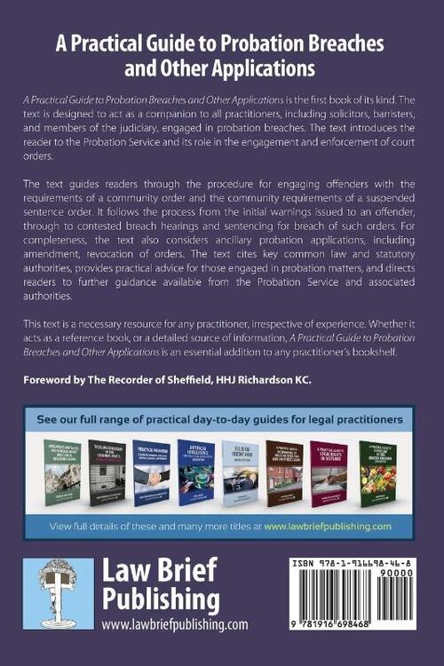 A Practical Guide to Probation Breaches and Other Applications