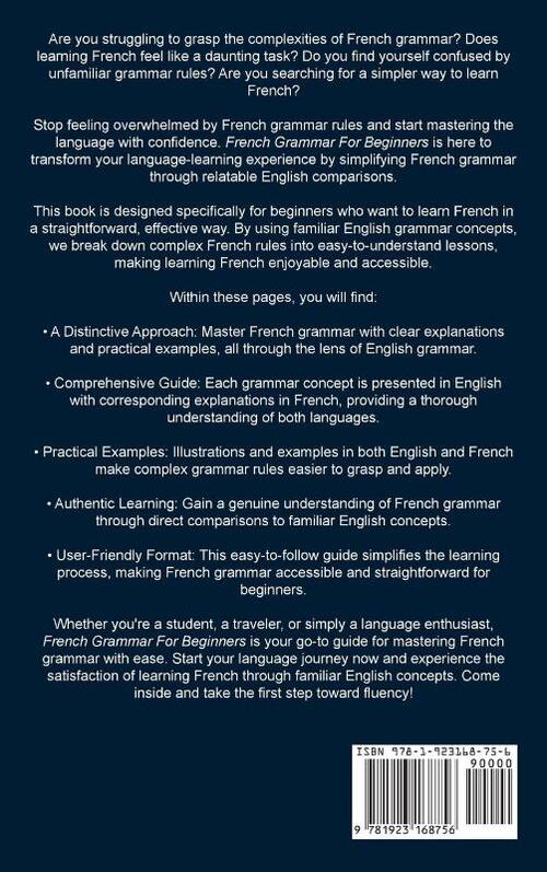 French Grammar For Beginners - Learn French Grammar Through English Comparisons