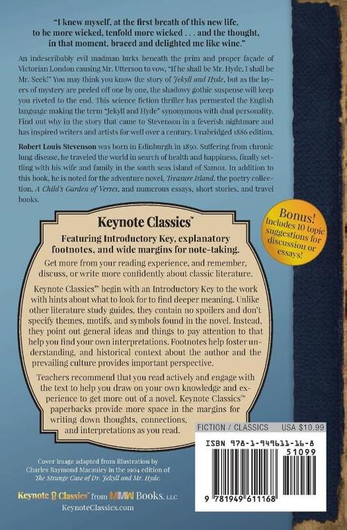 The Strange Case of Dr. Jekyll and Mr. Hyde (Annotated Keynote Classics)