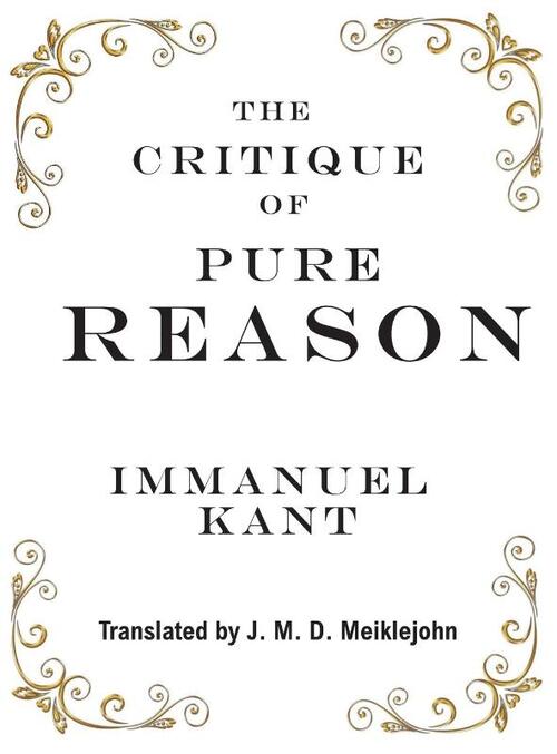 The Critique of Pure Reason