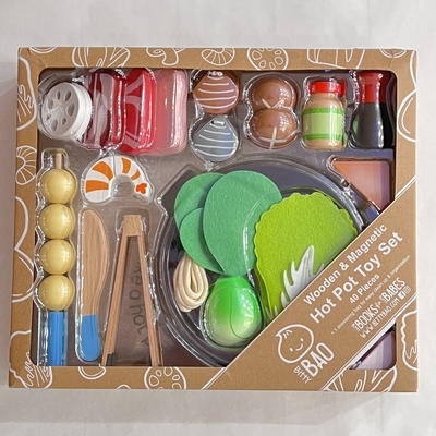Wooden and Magnetic Hot Pot Toy Set