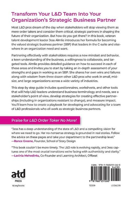 L&D Order Taker No More!