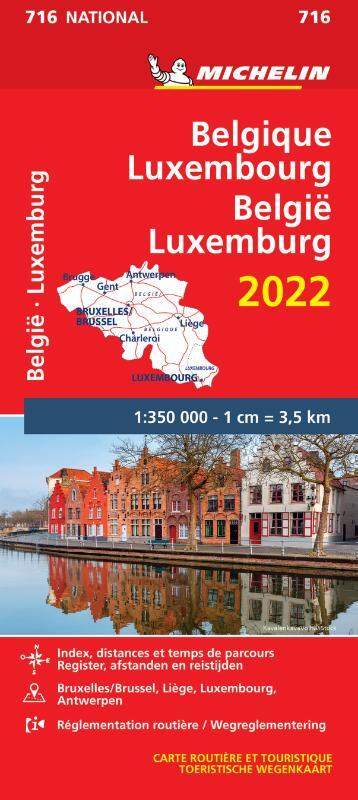 Michelin 716 België / Luxemburg 2022