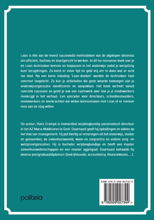 Lean in het onderwijs