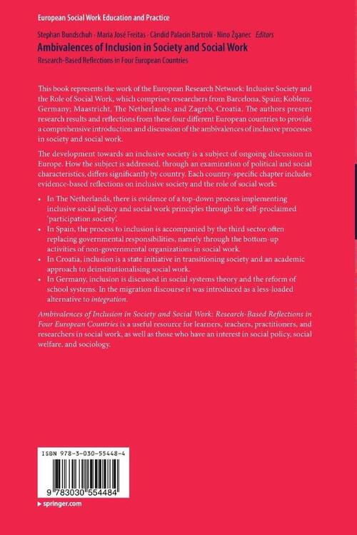 Ambivalences of Inclusion in Society and Social Work