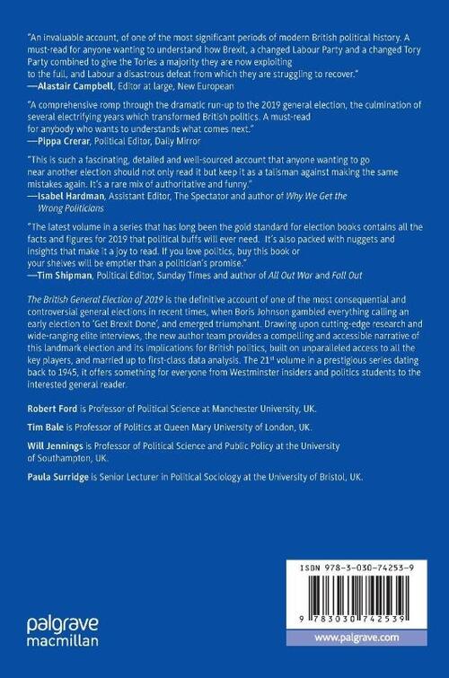 The British General Election of 2019