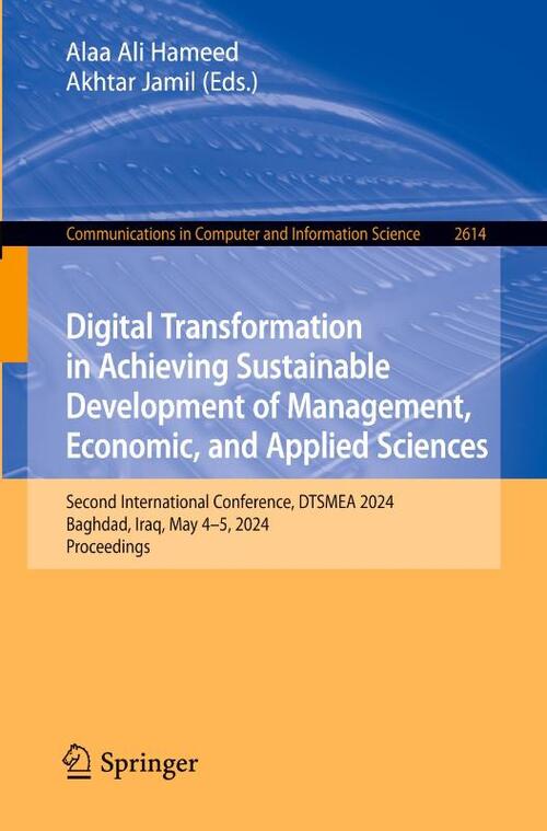 Digital Transformation in Achieving Sustainable Development of Management, Economic, and Applied Sciences