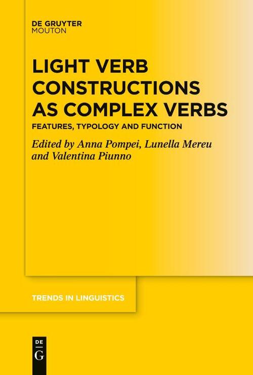Light Verb Constructions as Complex Verbs