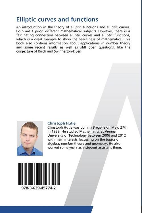 Elliptic curves and functions