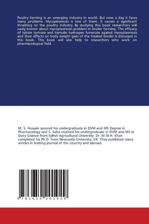 Tylosin tartrate and tiamulin hydrogen fumarate against mycoplasmosis
