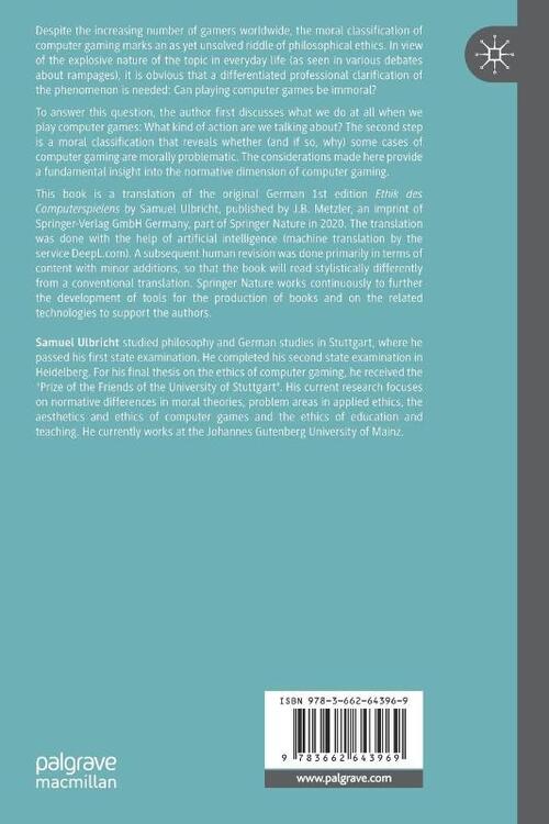 Ethics of Computer Gaming