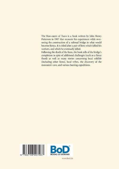 The Man-Eaters of Tsavo