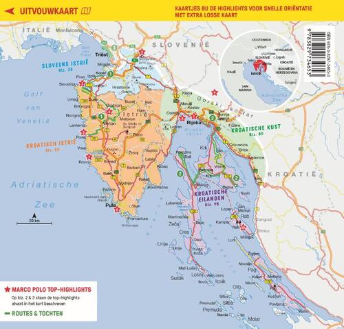 Istrië, Kroatische Kust & Eilanden MP NL