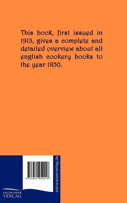 All English Cookery Books