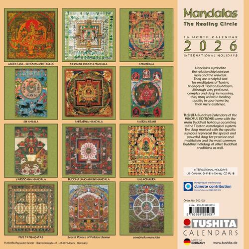 The Healing Mandalas 2026