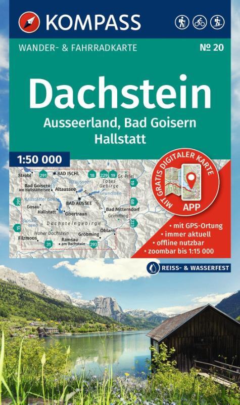 Dachstein Walking and Cycling Map