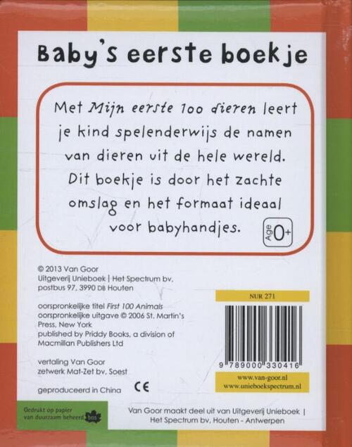Mijn eerste 100 dieren