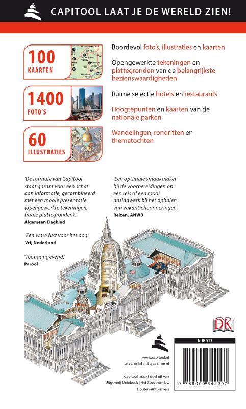 Capitool Reisgidsen: USA