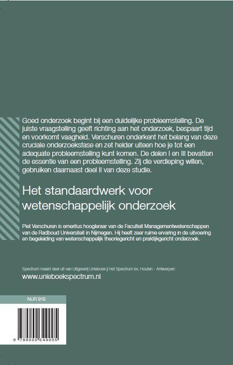 Probleemstelling voor een onderzoek