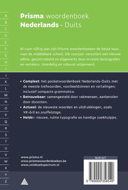 Prisma woordenboek Nederlands-Duits