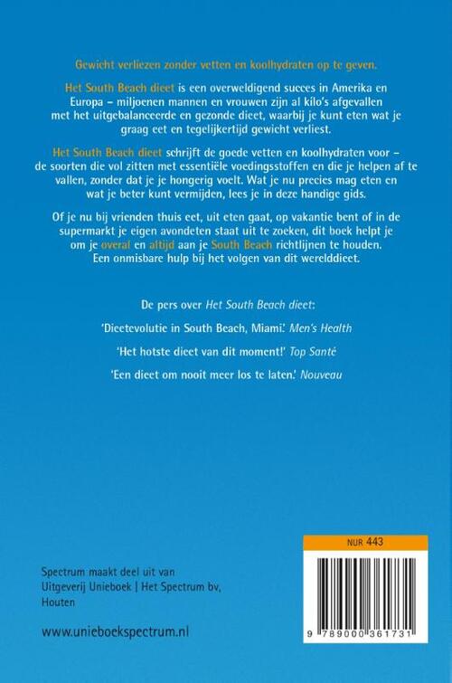 South Beach dieet goede vetten