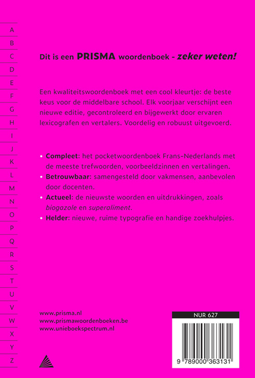 Prisma woordenboek Frans-Nederlands