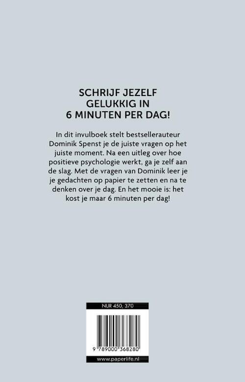 Het 6 minuten dagboek - Lichtblauw