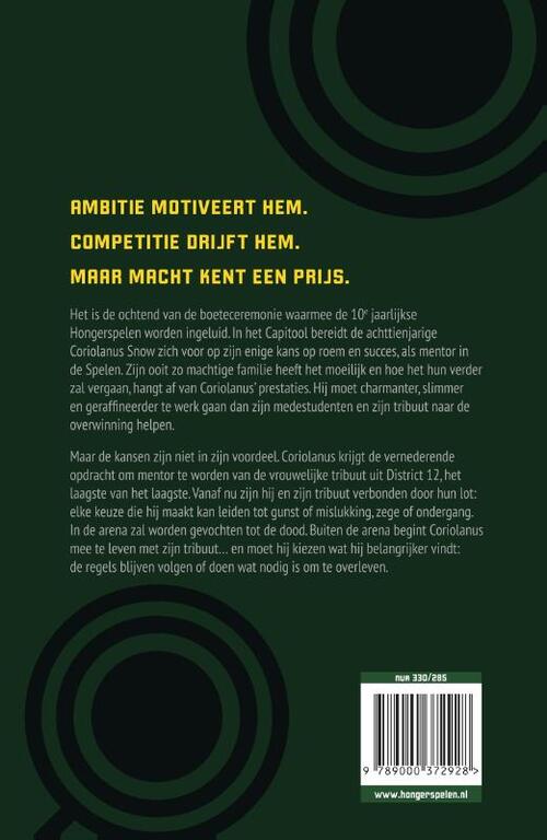 De Hongerspelen 4 - De ballade van slangen en zangvogels