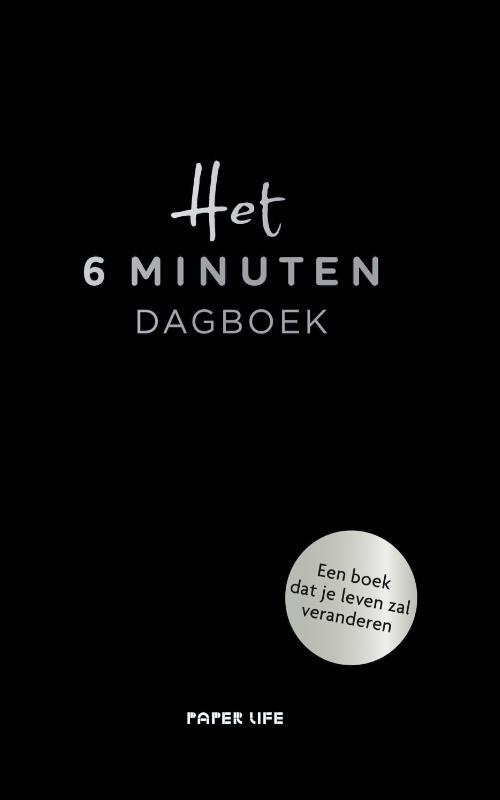 Het 6 minuten dagboek - Zwart