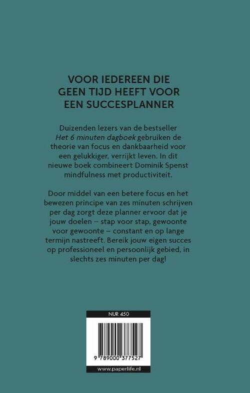 Het 6 minuten succesjournal