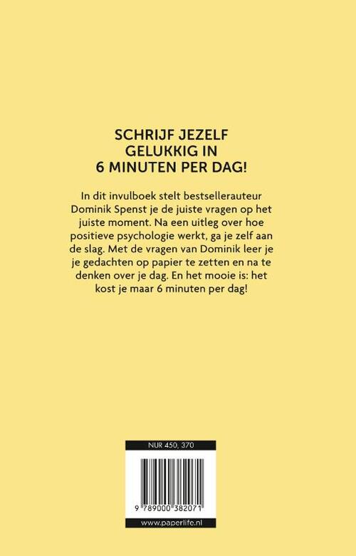 Het 6 minuten dagboek - Geel