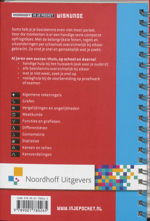 Noordhoff Wiskunde in je pocket