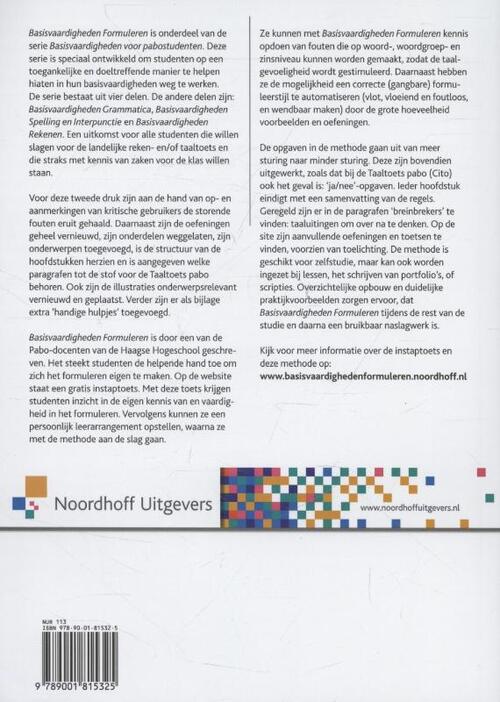 Basisvaardigheden voor de pabo