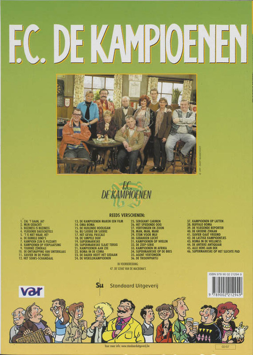 F.C. De Kampioenen 4 - Vliegende dagschotels