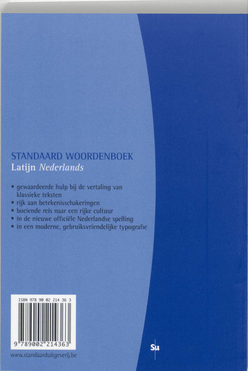 Standaard woordenboek Latijn-Nederlands