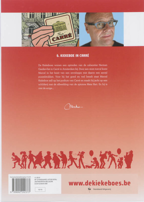 De Kiekeboes 6 - Kiekeboe in Carré