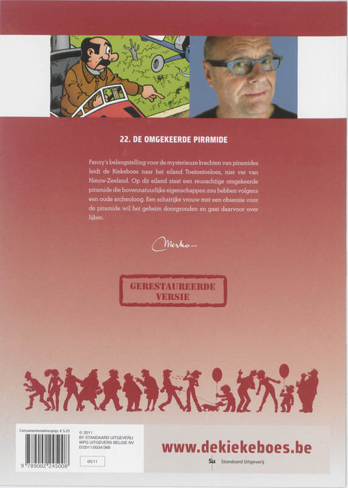 De Kiekeboes 22 - De omgekeerde piramide