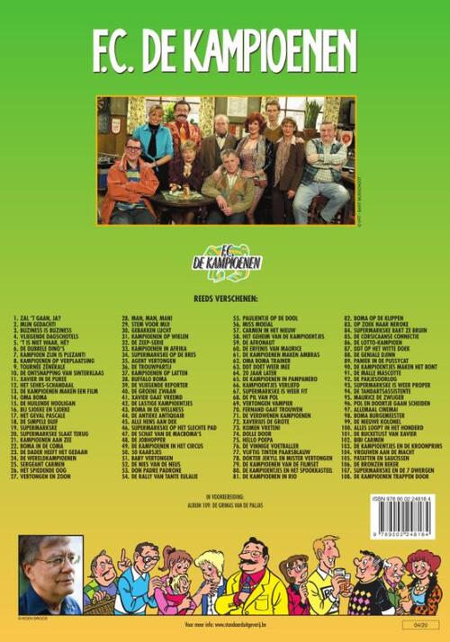 F.C. De Kampioenen 71 - De verdwenen Kampioenen